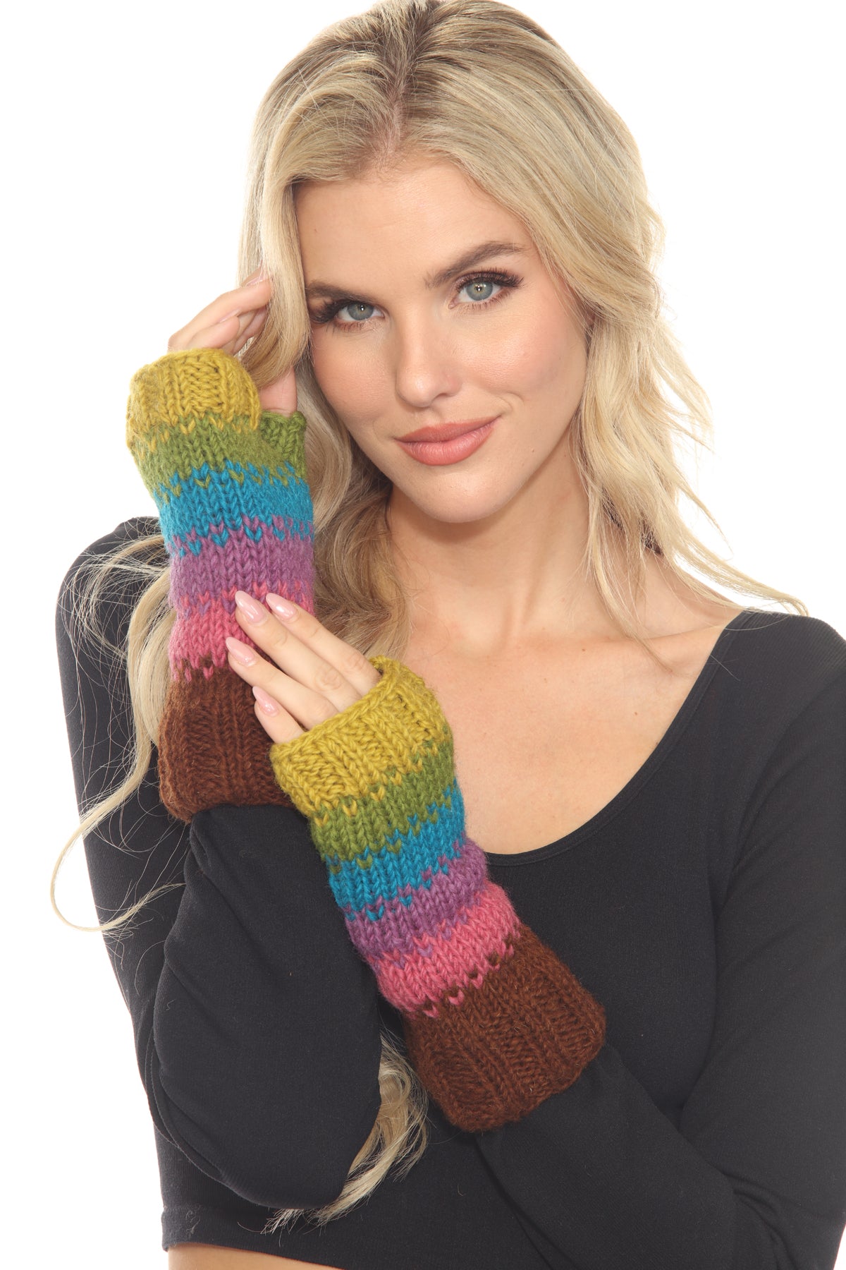 Blurred Lines Knit Armwarmer