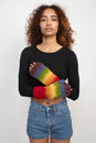 Load image into Gallery viewer, Blurred Lines Knit Armwarmer