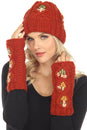 Load image into Gallery viewer, Cable Knit Mushroom Armwarmer