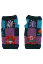 Load image into Gallery viewer, Knit Patachwork Cotttagecore Armwarmer