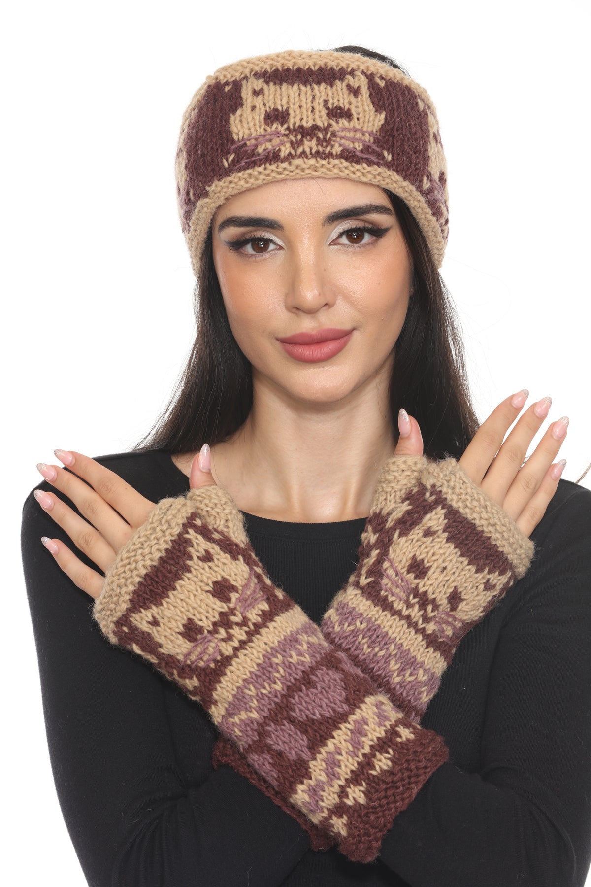 Kitty Knit Armwarmer