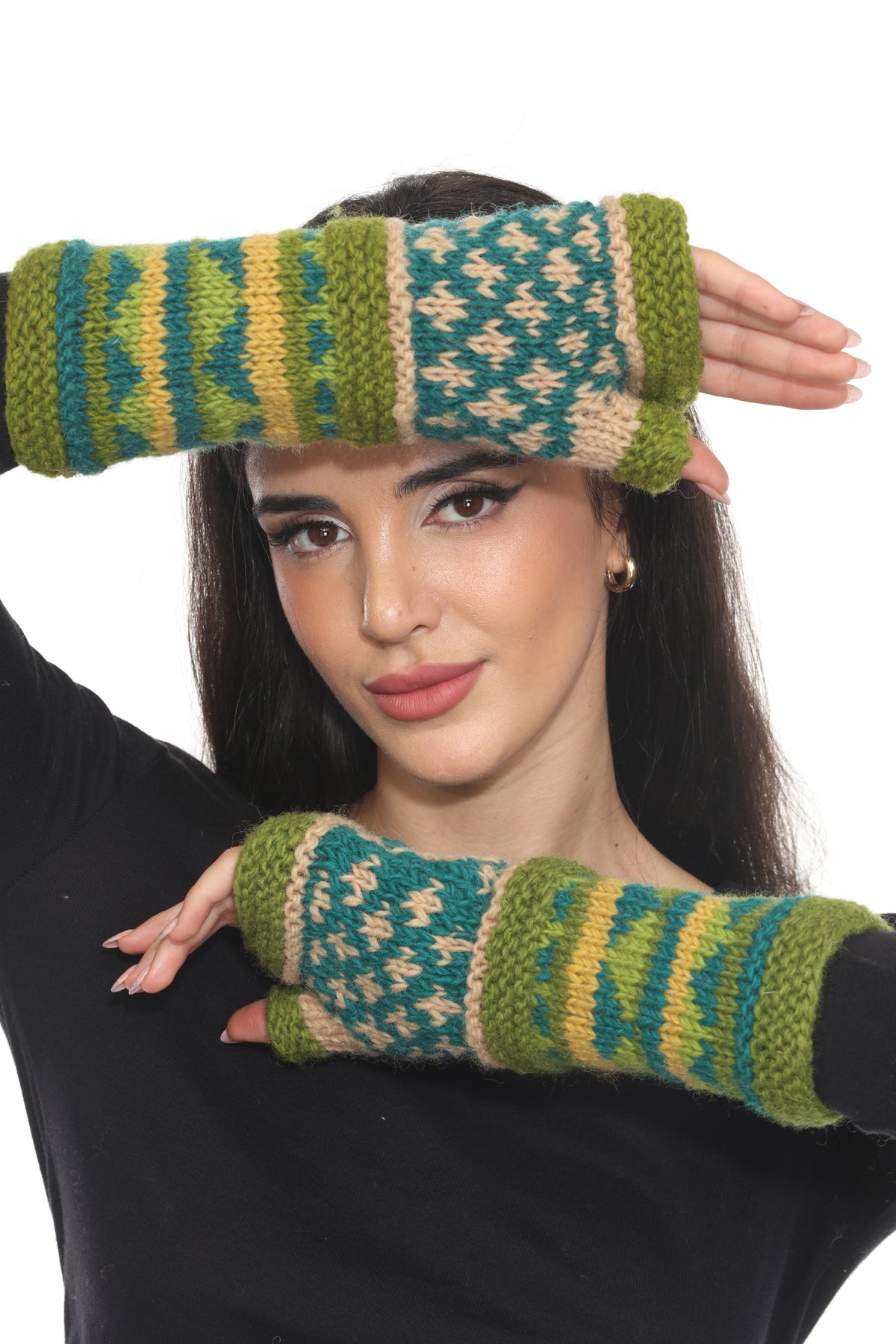 Teddy Bear Knit Armwarmer