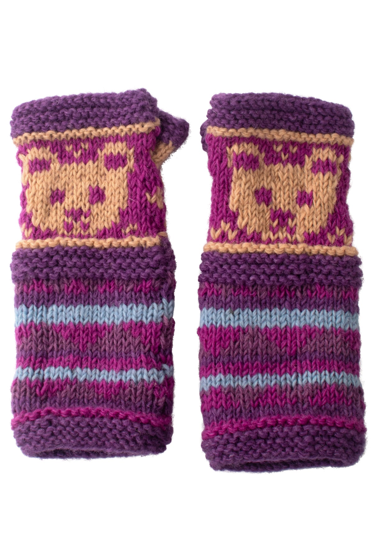 Teddy Bear Knit Armwarmer
