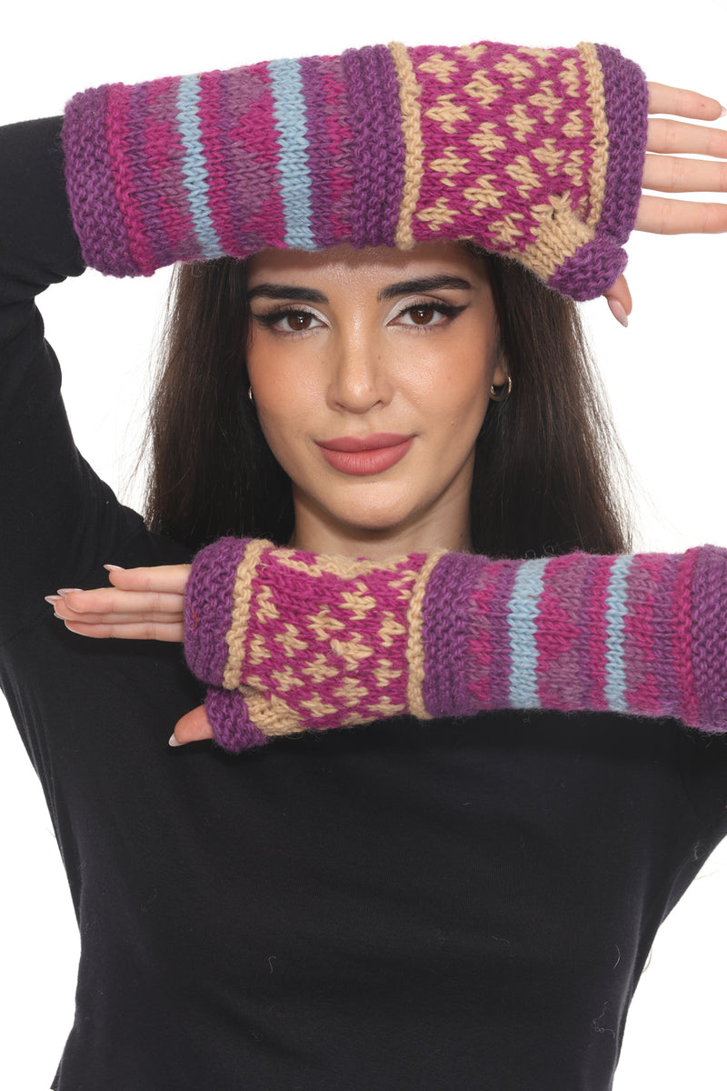 Teddy Bear Knit Armwarmer