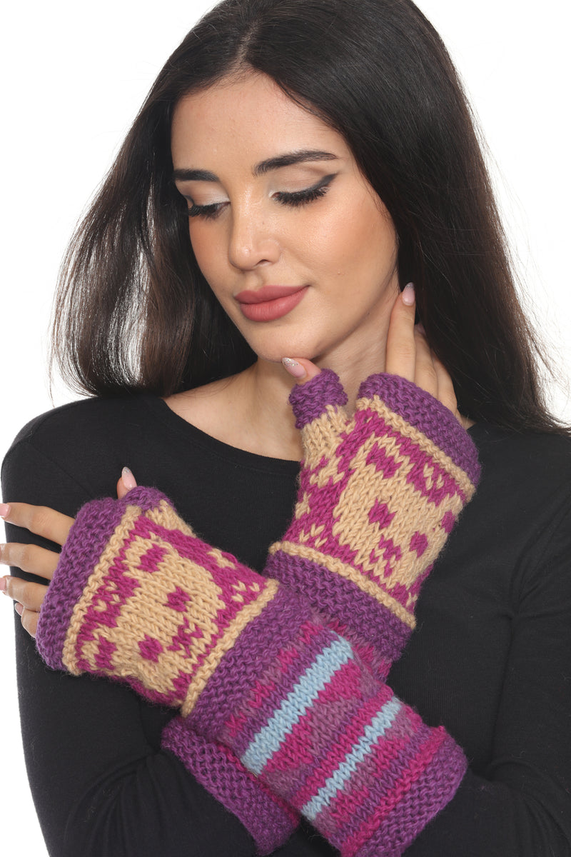 Teddy Bear Knit Armwarmer