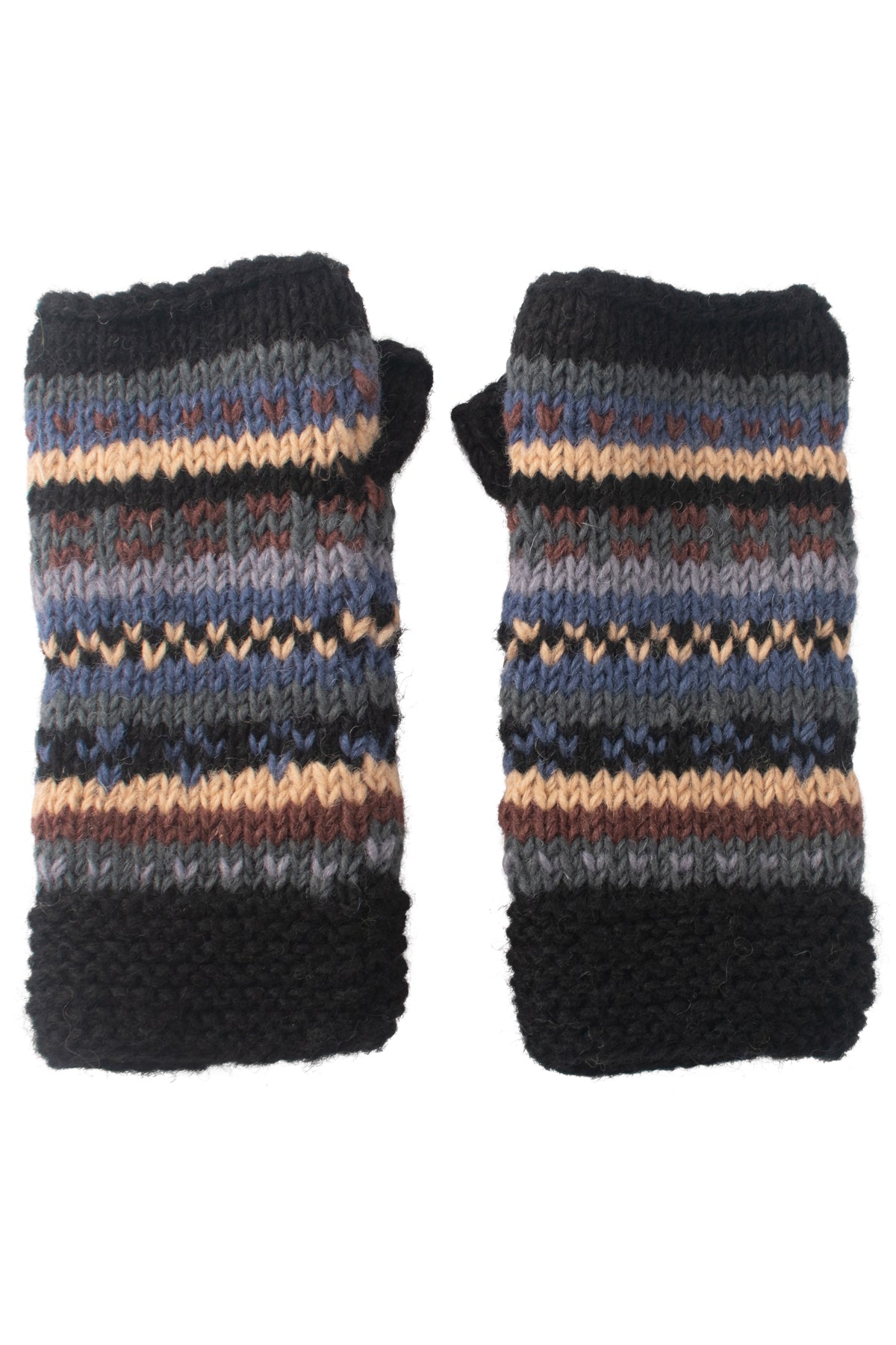 Cozy Striped Boho Armwarmer