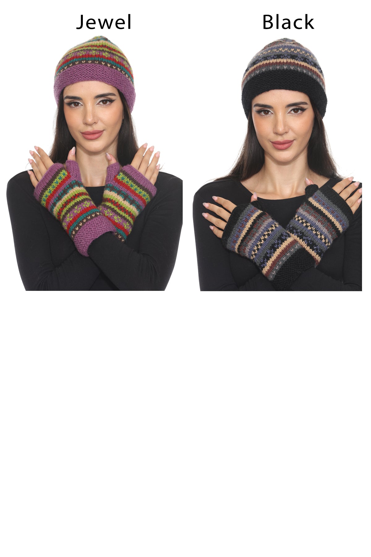 Cozy Striped Boho Armwarmer