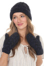 Load image into Gallery viewer, Cable Knit Faux Mohair Mittnes