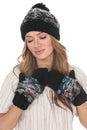 Load image into Gallery viewer, Tweedy Knit Convertible Mittens