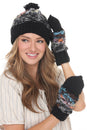 Load image into Gallery viewer, Tweedy Knit Convertible Mittens