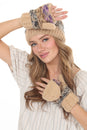 Load image into Gallery viewer, Tweedy Knit Convertible Mittens