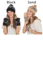 Load image into Gallery viewer, Tweedy Knit Convertible Mittens