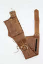 Load image into Gallery viewer, The Gypsy Duo - A Leather Duo Pack Hip Bag Belt-Brown
