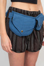 Load image into Gallery viewer, Cotton two Leaf Pocket Waist Belt