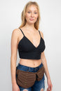 Load image into Gallery viewer, Cotton two Leaf Pocket Waist Belt