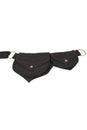 Load image into Gallery viewer, Cotton two Leaf Pocket Waist Belt