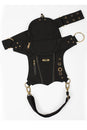 Load image into Gallery viewer, Bikers Sling-Hip Bag W/thigh Belt