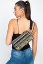 Load image into Gallery viewer, Jacquard sling chest bag