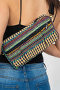 Load image into Gallery viewer, Jacquard sling chest bag