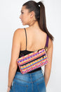 Load image into Gallery viewer, Jacquard sling chest bag