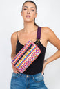 Load image into Gallery viewer, Jacquard sling chest bag