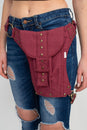 Load image into Gallery viewer, Studded Canvas Belt Bag