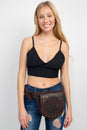 Load image into Gallery viewer, Applique Leather Belt Bag