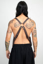 Load image into Gallery viewer, Leather Zip Festival Vest