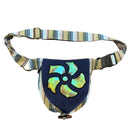 Load image into Gallery viewer, Tie Dye Botanical Embroidery Cotton Belt