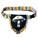 Load image into Gallery viewer, Tie Dye Botanical Embroidery Cotton Belt