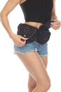 Load image into Gallery viewer, Studded Cotton Belt Bag