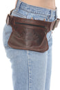 Load image into Gallery viewer, Double Stamped Leather Belt Bag