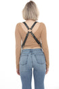 Load image into Gallery viewer, Leather Studded Festival Vest