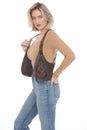 Load image into Gallery viewer, Leather Studded Festival Vest