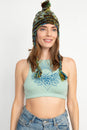 Load image into Gallery viewer, Knit Tiedye Winter Beanie Snow Ski Hat