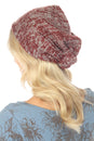 Load image into Gallery viewer, Colorblend Slouchy Beanie With Knot