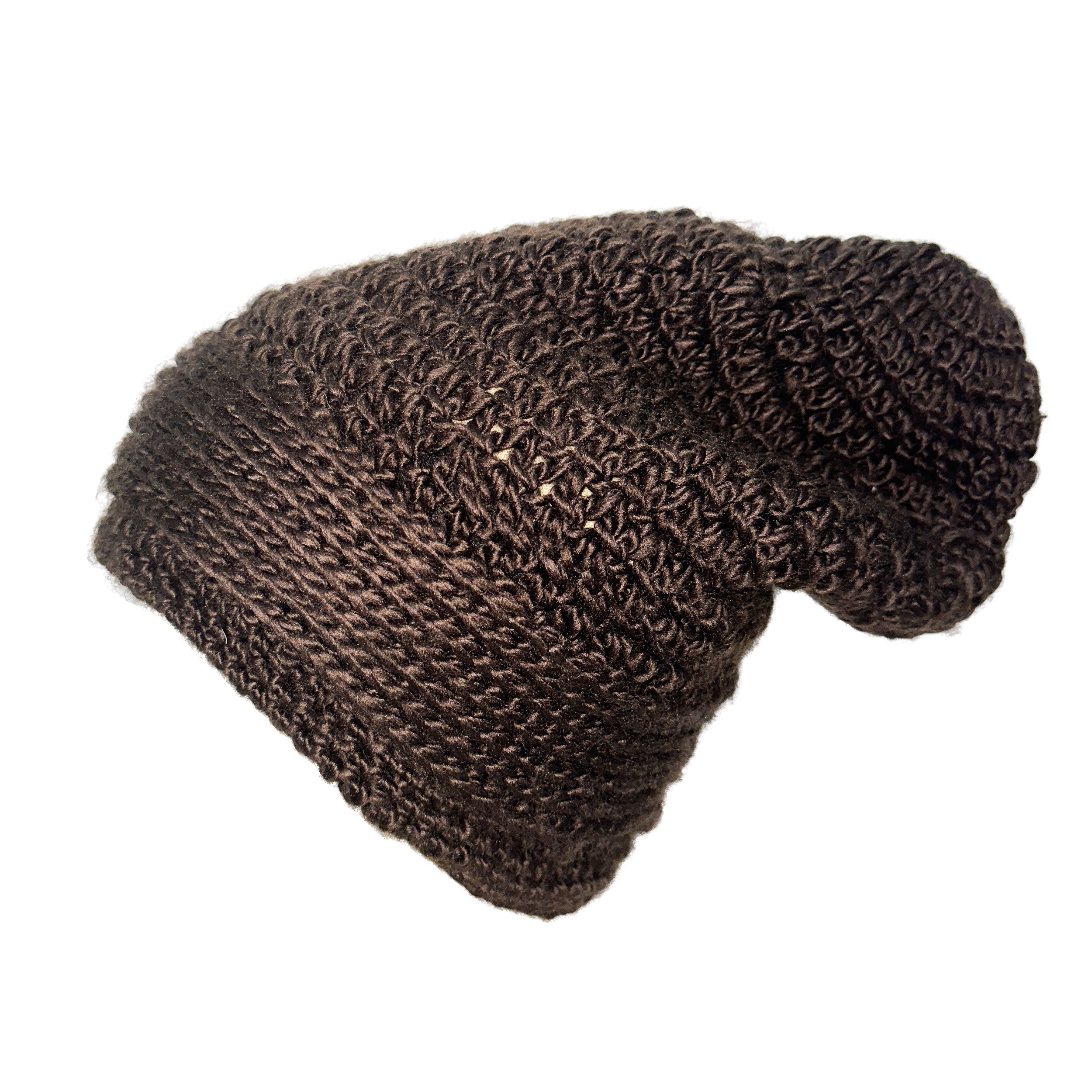 Crocheted Soft Slouchy Beanie