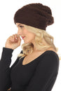 Load image into Gallery viewer, Crocheted Soft Slouchy Beanie