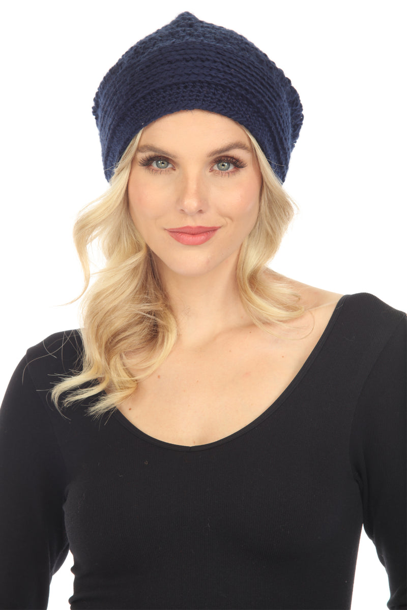Crocheted Soft Slouchy Beanie