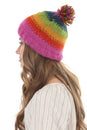 Load image into Gallery viewer, Blurred Lines Pom Beanie