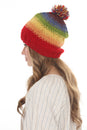 Load image into Gallery viewer, Blurred Lines Pom Beanie