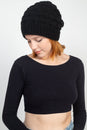 Load image into Gallery viewer, Wool Knit Puffy Slouchy Hat