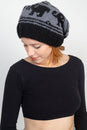 Load image into Gallery viewer, Wool Knit Elephant Slouchy Hat
