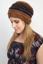 Load image into Gallery viewer, Faux Mohair Striped Slouchy Beanie