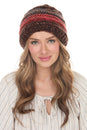 Load image into Gallery viewer, Faux Mohair Striped Slouchy Beanie