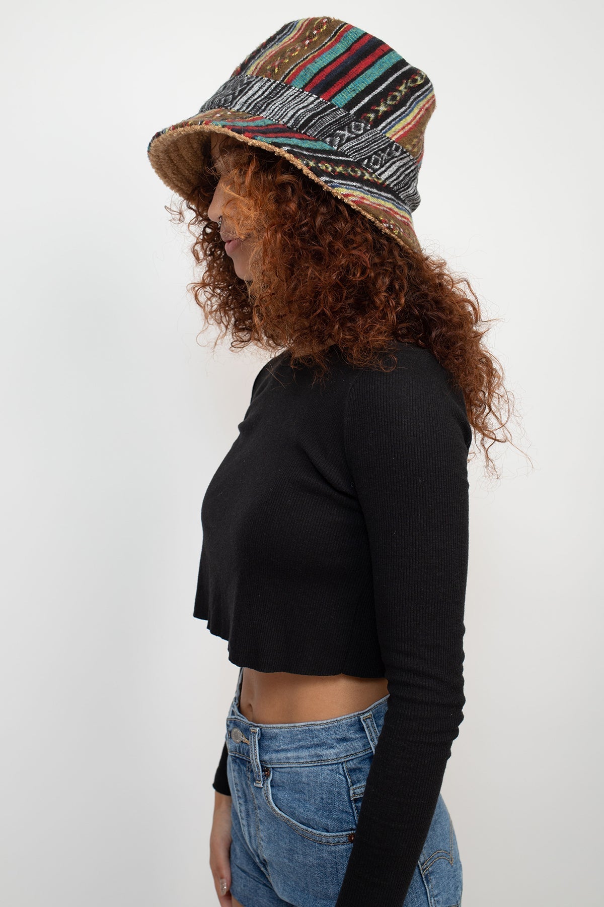Teddy Fleece lined Bucket Hat