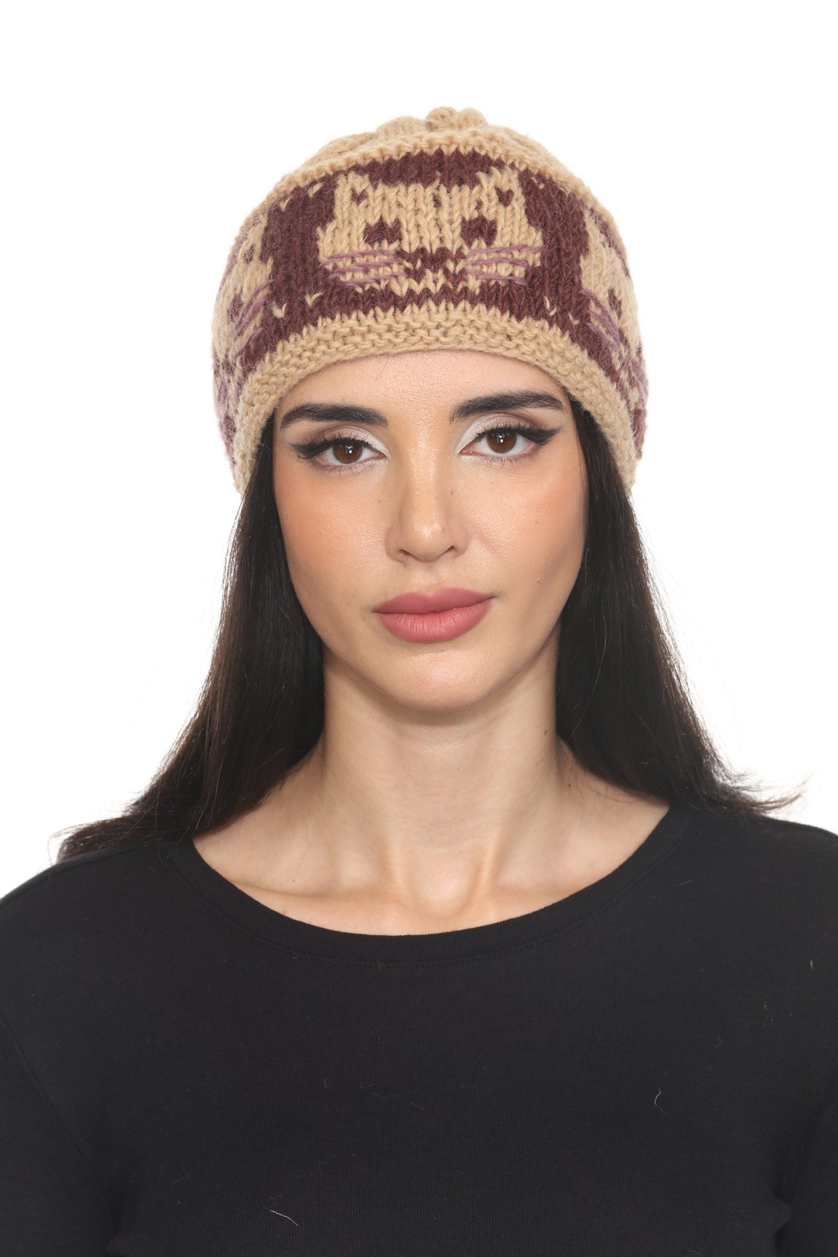 Kitty Cable Kint Hat