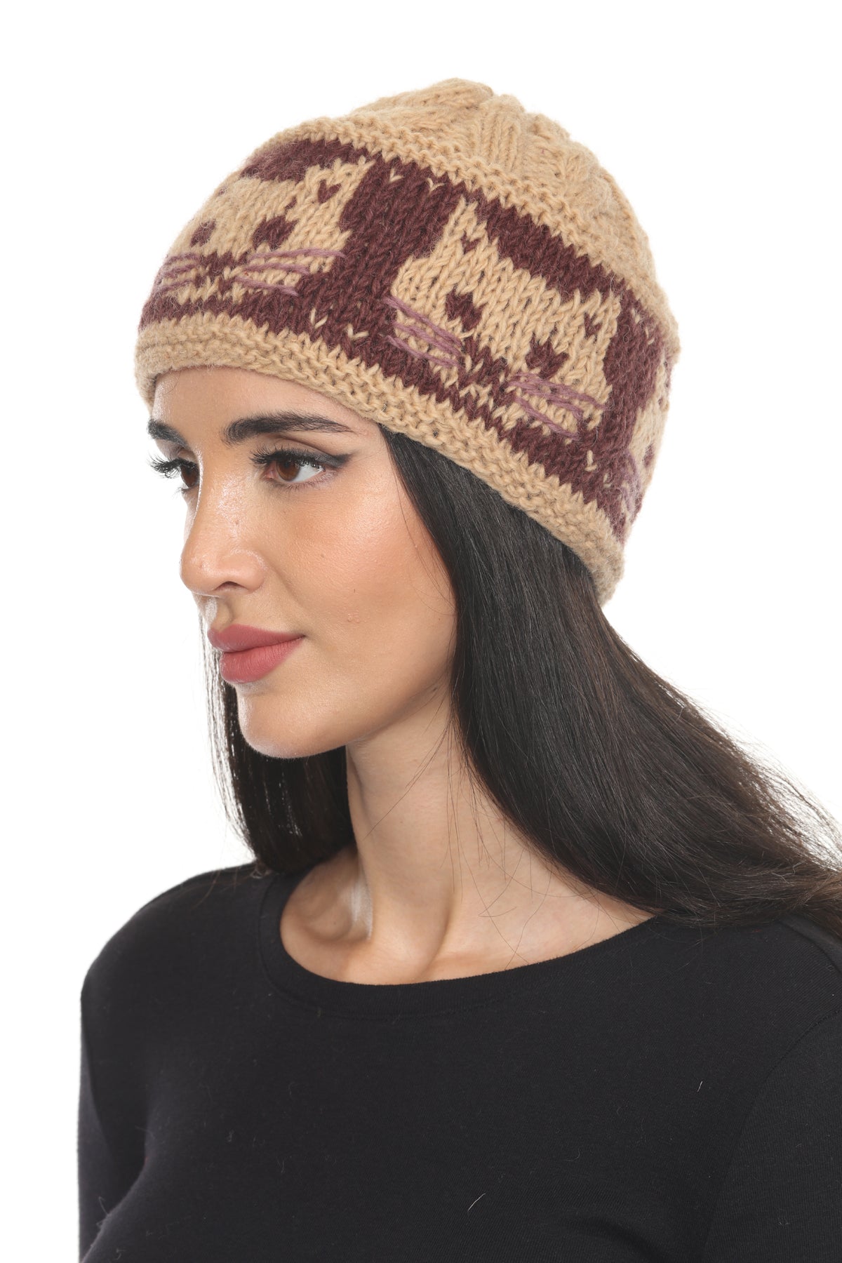 Kitty Cable Kint Hat