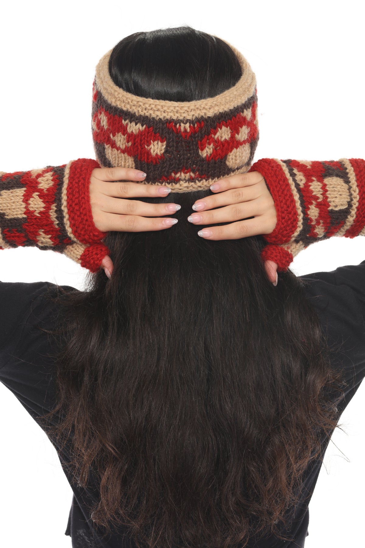 Mushroom Knit Headband