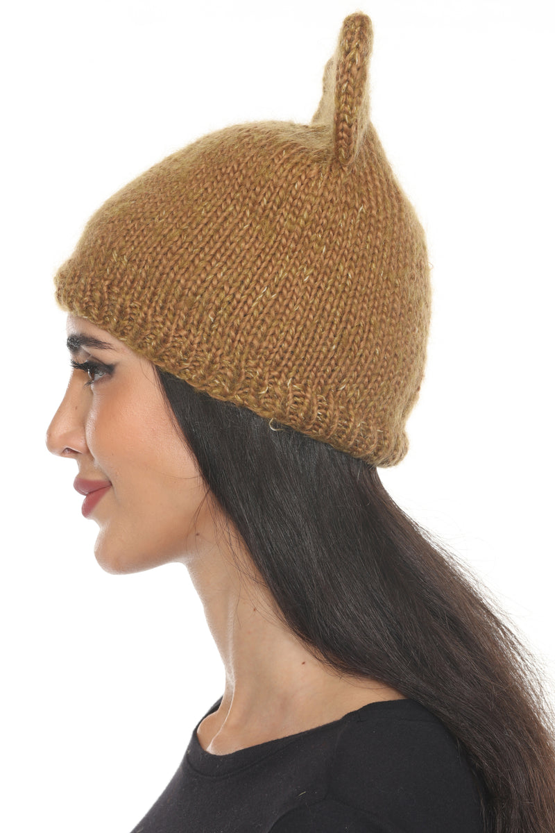 Kitty Faux Mohair Beanie